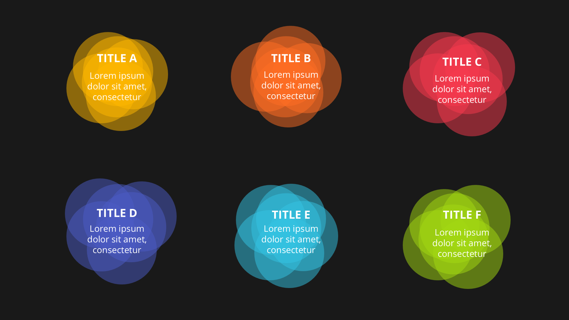 Abstract Dark slide 7